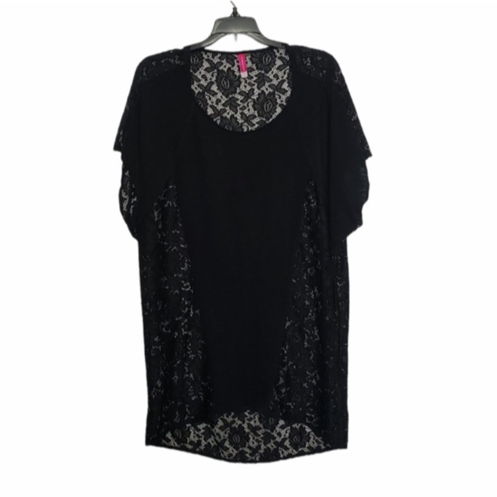VICTORIA'S SECRET black oversized swimsuit coverup